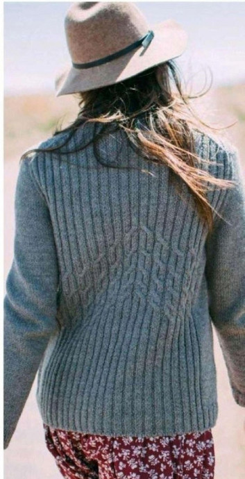 Джемпер из Hudson Valley Fibers Hudson