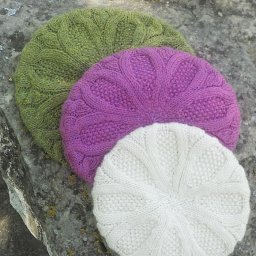 Узор для берета спицами