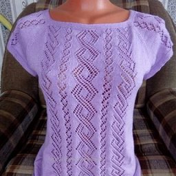 Узор для кофточки на весну, для любителей вязать спицами