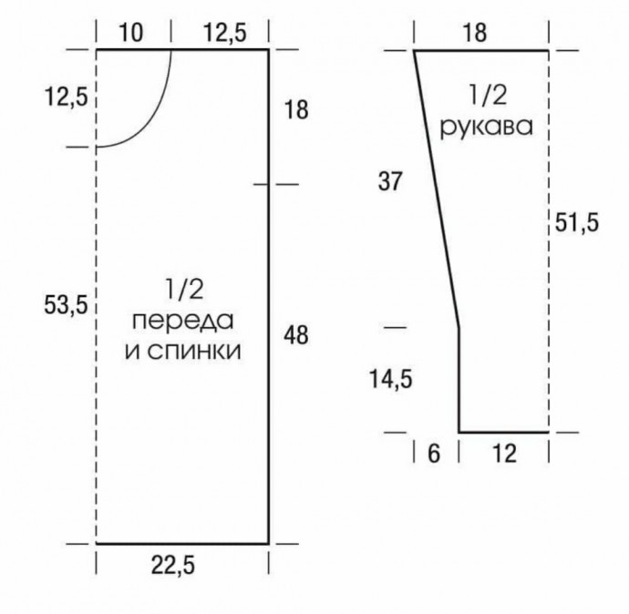 Ажурный джемпер для любителей вязать крючком