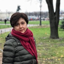 Косынка из ангоры, вяжем спицами