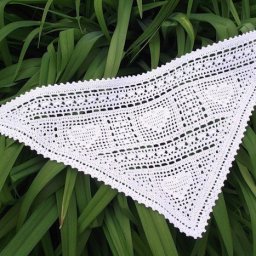 Летняя косыночка крючком