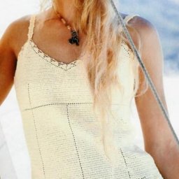 Майка крючком