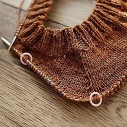 Расчеты реглана для вывязывания горловины удлинёнными рядами