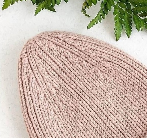 Шапка с модной макушкой "луковка"