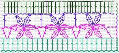 Ажурный топ крючком Ажурный топ крючком