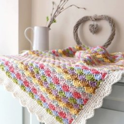 Узор для детского пледа крючком