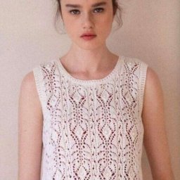 Красивый узор для топа