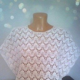 Летняя кофточка, вяжем крючком