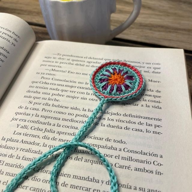 Закладка для книги, вяжем крючком Закладка для книги, вяжем крючком