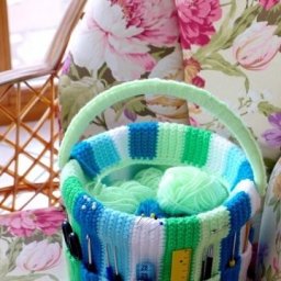 Идеи для вязаных органайзеров