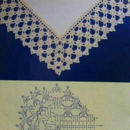 Интересные варианты кайма крючком