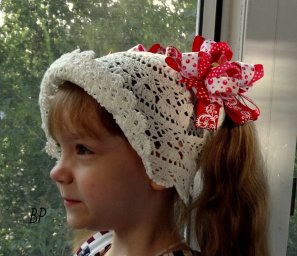 Советская панамка, связанная крючком