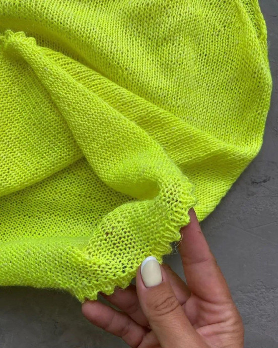 Летний топ изо льна