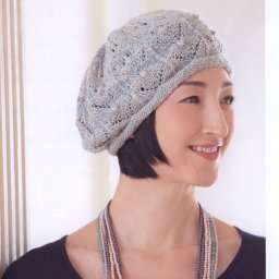В образе француженки! Вяжем берет спицами
