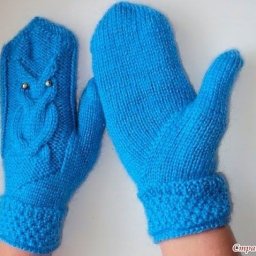 Вяжем большой палец варежек индийским клином