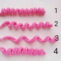 Вяжем крючком спиральки