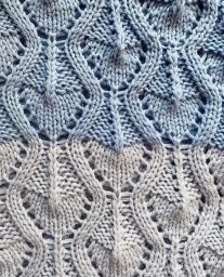 Узор спицами