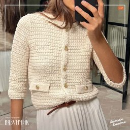 Жакет в стиле Шанель от Зара