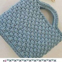 Необычный узор для сумочки крючком