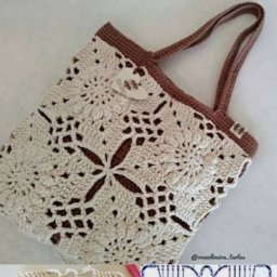 Вяжем интересную сумочку