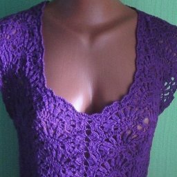 Ажурная кофточка