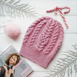 Интересный узор для шапочки