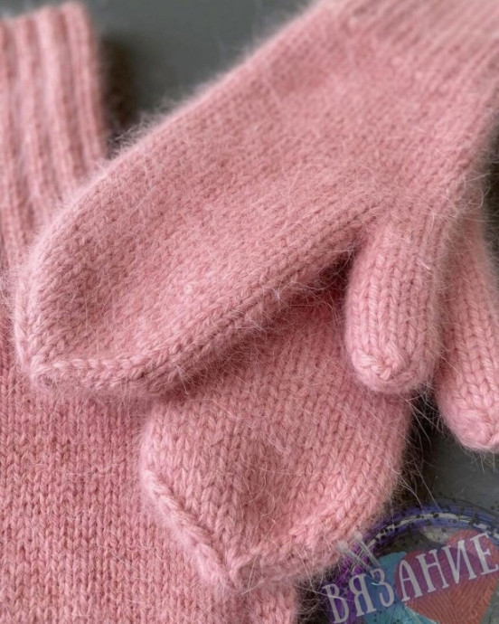 Варежки из норки Варежки из норки