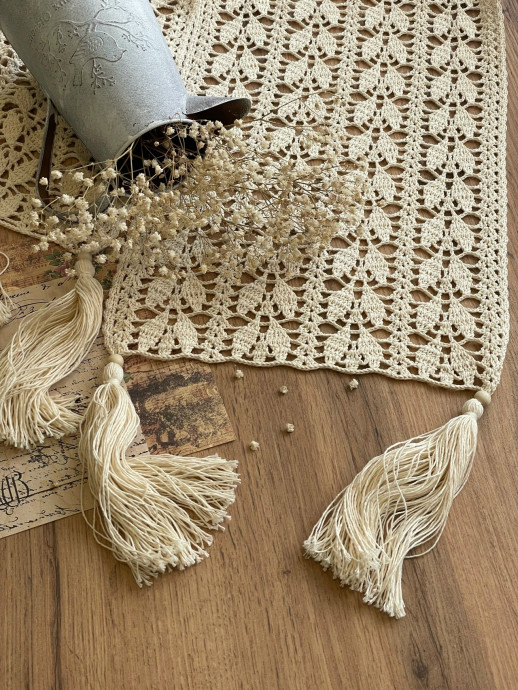 Вяжем очаровательный палантин