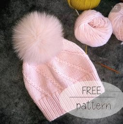 Бесплатное описание красивой шапочки