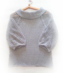 Реглан крючком