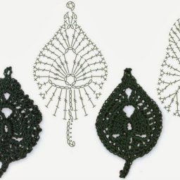 Схемы к вязаным элементам