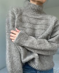 Теплый свитер оверсайз Fall loop sweater