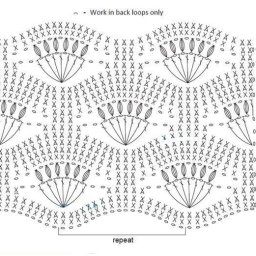 Красивые узоры крючком - в копилку мастерицы