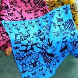 Подборка жаккардовых узоров с котиками!