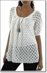 Узор для туники крючком