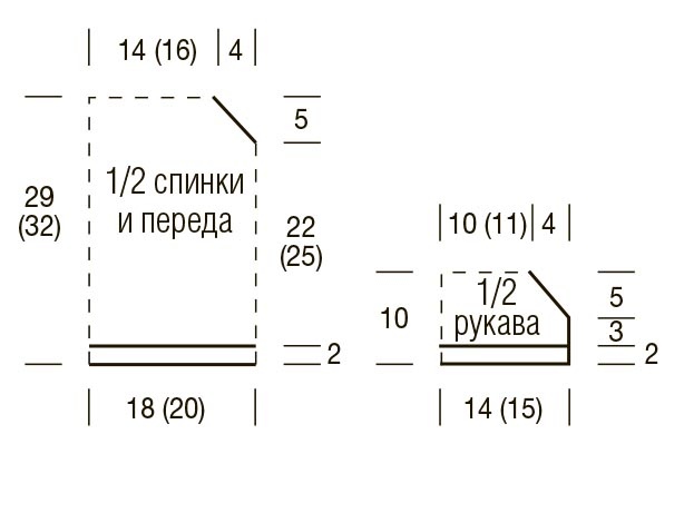 Вяжем детский джемпер