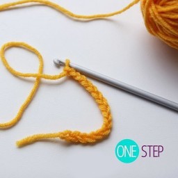 Тунисская вязка крючком