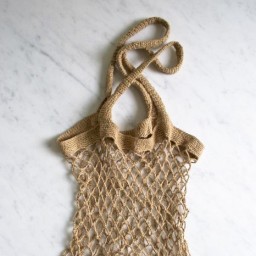 Авоська, вязаная крючком. мастер - класс