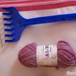 Вязание на граблях! Удивили?