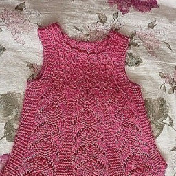 Детский сарафан спицами