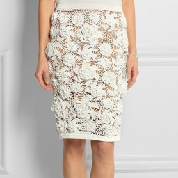 Вяжем брендовую юбку-карандаш