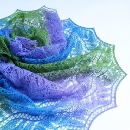 Весенний палантин из Кауни