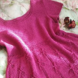 Туника "MesAlina" спицами от Усмановой Оксаны(Shayta).