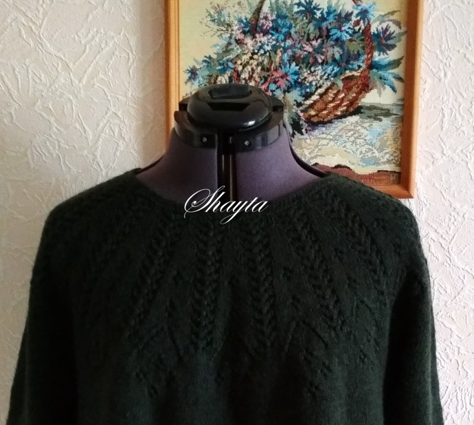Джемпер "Тимия",с круглой кокеткой от Shayta. Джемпер "Тимия",с круглой кокеткой от Shayta.