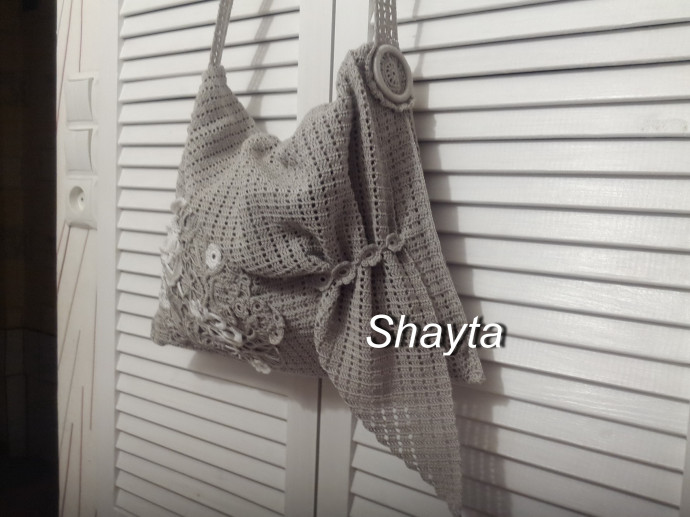 Авторская летняя сумка от Shayta.Крючком. 1
