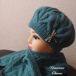 Комплекты,береты от Усмановой Оксаны(Shayta).