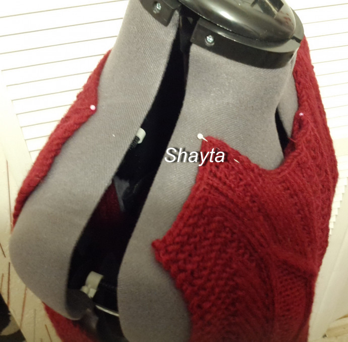 Пальто Сангрия с рукавами реглан от Shayta.Авторская работа. Пальто Сангрия с рукавами реглан от Shayta.Авторская работа.
