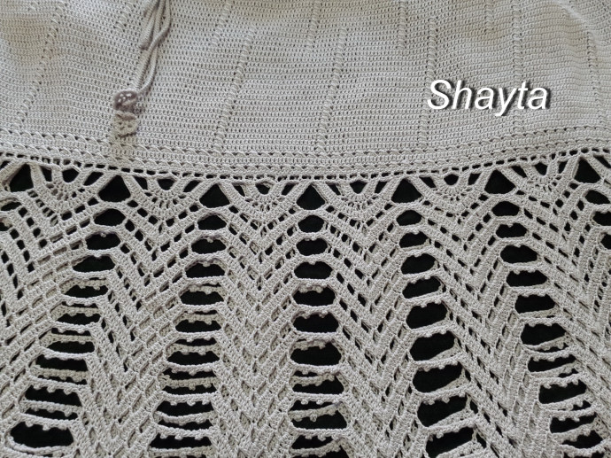 Вязаная юбка крючком от Shayta.Авторская работа. Вязаная юбка крючком от Shayta.Авторская работа.