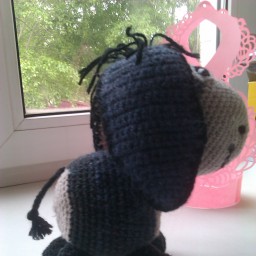 День мастера вязаной игрушки: Ослик Иа